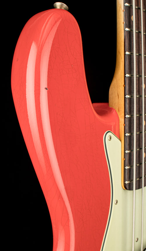 Fender Custom Shop Limited Edition 1964 Jazz Bass Journeyman Relic - Aged Fiesta Red #88636