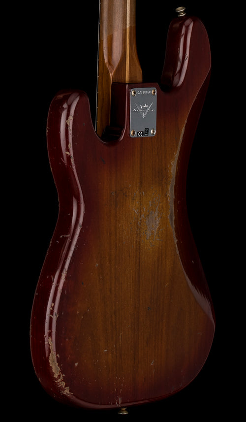 Fender Custom Shop Empire 58 Precision Bass Heavy Relic - Faded Aged Cherry Sunburst #88868