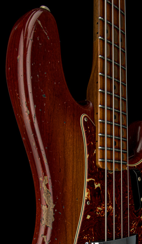 Fender Custom Shop Empire 58 Precision Bass Heavy Relic - Faded Aged Cherry Sunburst #88868