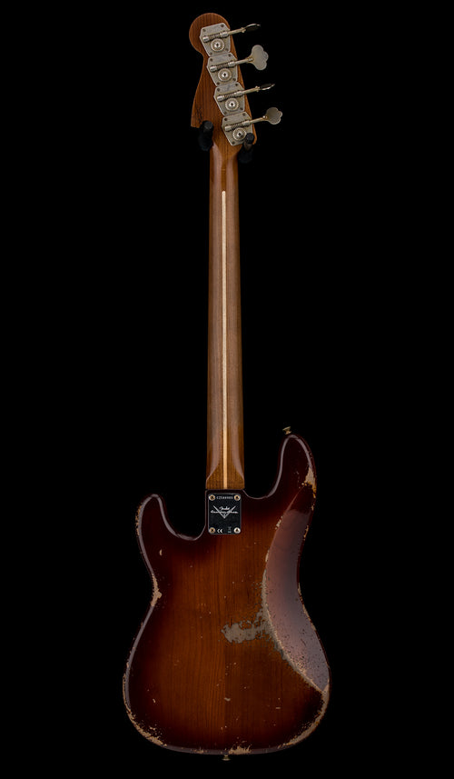 Fender Custom Shop Empire 58 Precision Bass Heavy Relic - Faded Aged Violin Burst #88903