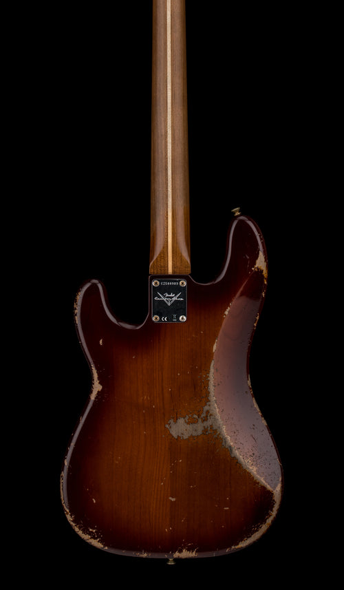 Fender Custom Shop Empire 58 Precision Bass Heavy Relic - Faded Aged Violin Burst #88903