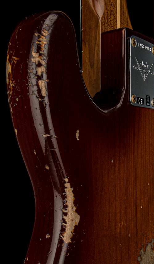 Fender Custom Shop Empire 58 Precision Bass Heavy Relic - Faded Aged Violin Burst #88903