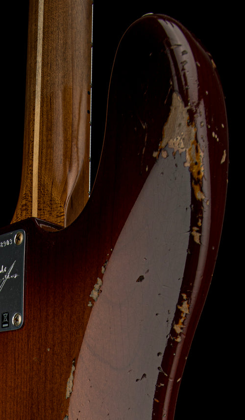 Fender Custom Shop Empire 58 Precision Bass Heavy Relic - Faded Aged Violin Burst #88903