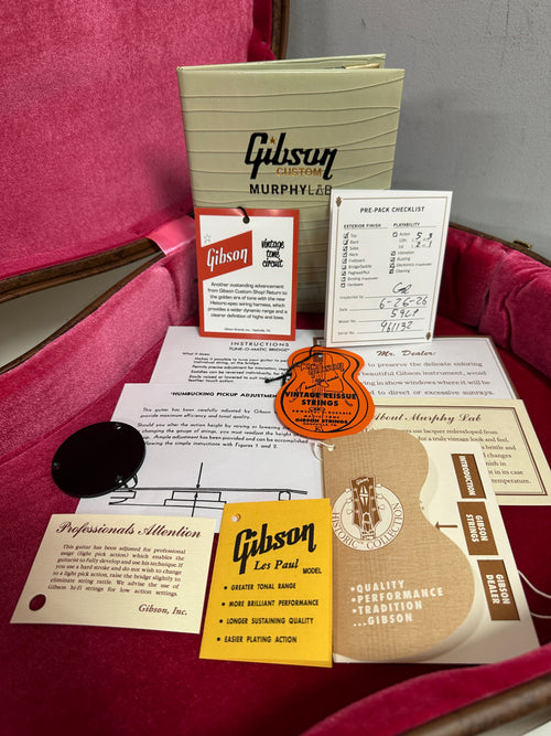 Gibson Custom Shop 1959 Les Paul Standard Murphy Lab Ultra Light Aged - Sunrise Teaburst #61132