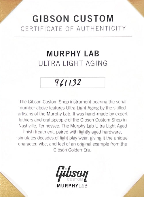 Gibson Custom Shop 1959 Les Paul Standard Murphy Lab Ultra Light Aged - Sunrise Teaburst #61132