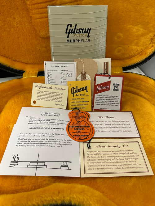 Gibson Custom Shop M2M 1961 SG Standard Striped Murphy Lab Heavy Aged - Ebony #00491