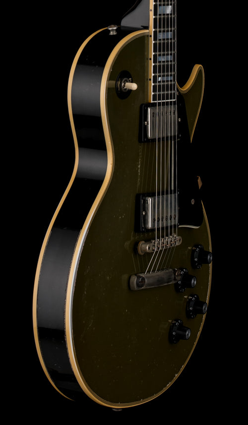 Gibson Custom Shop Limited Edition 1968 Les Paul Custom Reissue Murphy Lab Heavy Aged - Olive Drab Top #05778