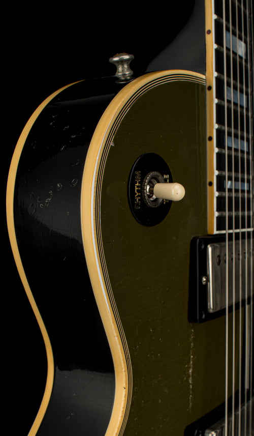 Gibson Custom Shop Limited Edition 1968 Les Paul Custom Reissue Murphy Lab Heavy Aged - Olive Drab Top #05778