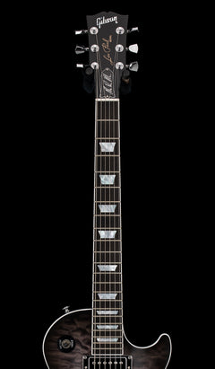 Gibson Limited Edition Mark Morton Les Paul Modern Quilt - Translucent Ebony Burst Satin #50134
