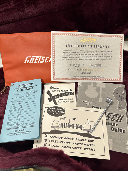 Gretsch LTD 1958 Custom Penguin G6134TG-58 - Emerald Night #10001