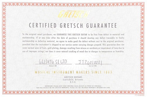 Gretsch LTD 1958 Custom Penguin G6134TG-58 - Emerald Night #10001