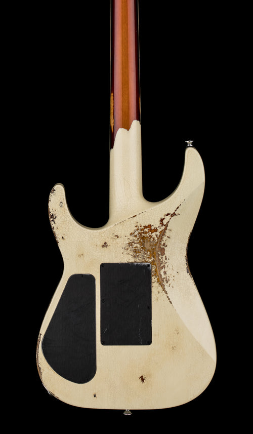 Jackson Custom Shop Korina SL2H FR Heavy Relic - Vanilla Shake/3-Tone Burst #11448 (Empire Music Spec)