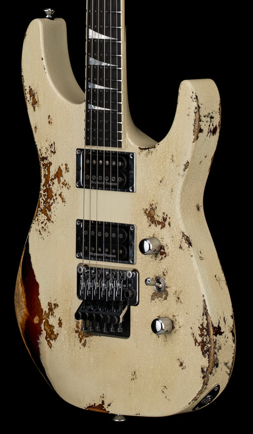 Jackson Custom Shop Korina SL2H FR Heavy Relic - Vanilla Shake/3-Tone Burst #11448 (Empire Music Spec)