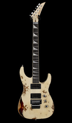 Jackson Custom Shop Korina SL2H FR Heavy Relic - Vanilla Shake/3-Tone Burst #11448 (Empire Music Spec)