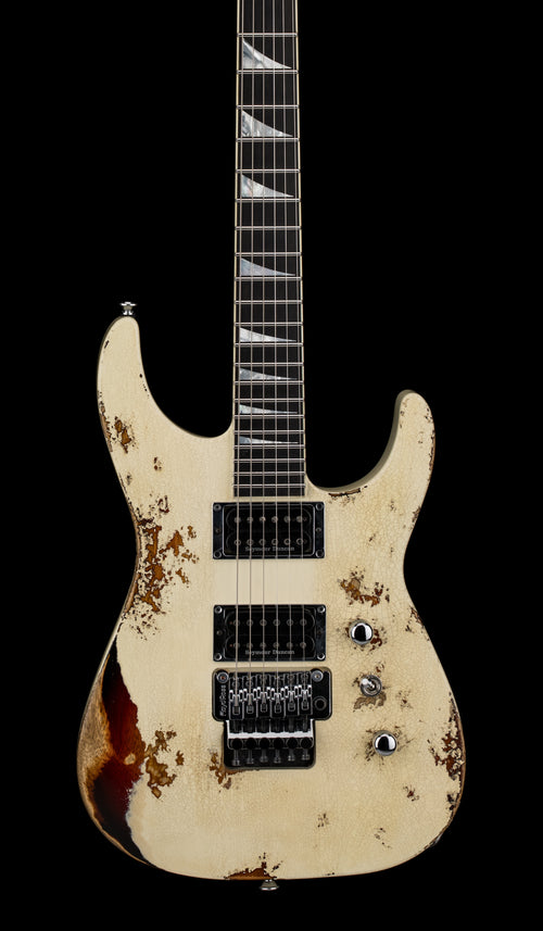 Jackson Custom Shop Korina SL2H FR Heavy Relic - Vanilla Shake/3-Tone Burst #11448 (Empire Music Spec)