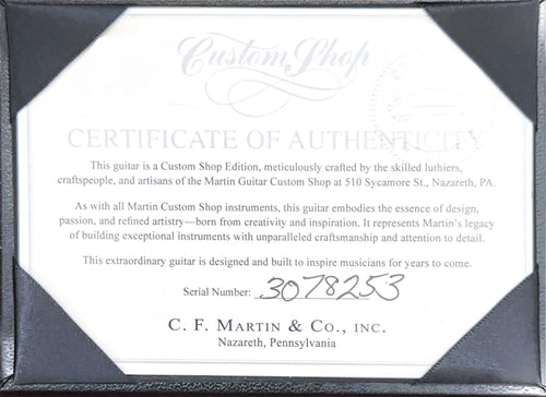 Martin Custom Shop 000-28 Style Pale Moon Ebony #78253 (Empire Music Spec)
