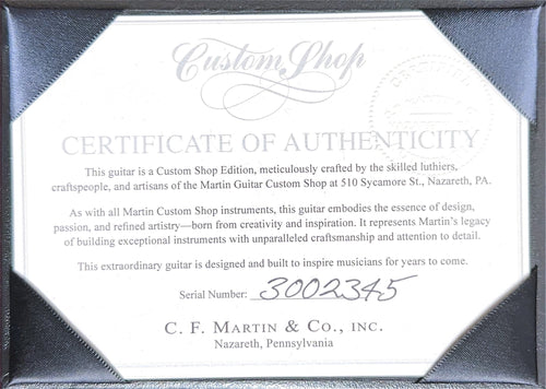 Martin Custom Shop HD-28 Style Adirondack Spruce/Guatemalan Rosewood - Natural #02345 (Empire Music Spec)