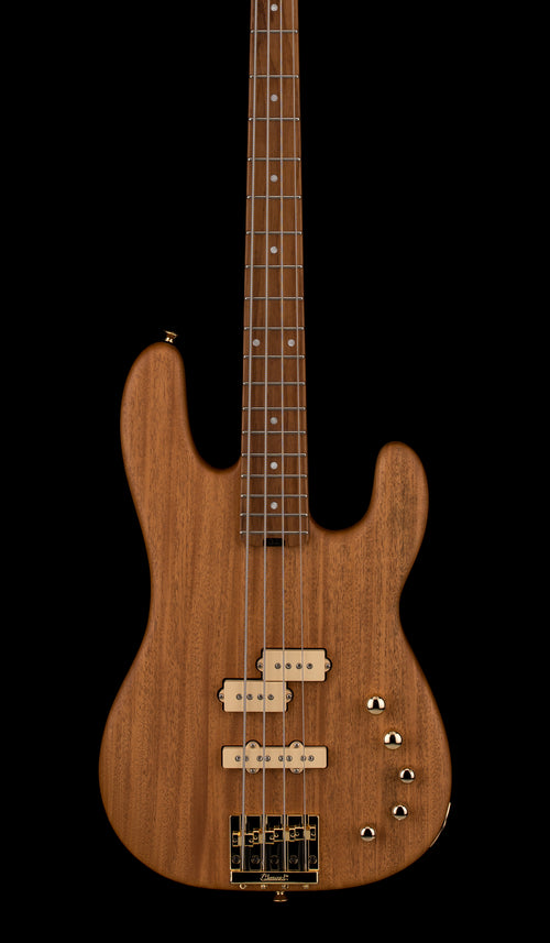 Charvel Pro-Mod San Dimas Bass PJ IV MAH - Natural Mahogany #60601