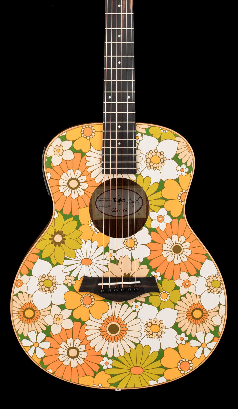 Taylor GS Mini-e Special Edition - Floral Green #16082