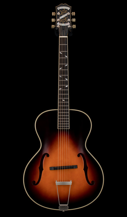 Used Epiphone Masterbilt Century Zenith Classic (2016) - Vintage Sunburst #00109 with Gig Bag