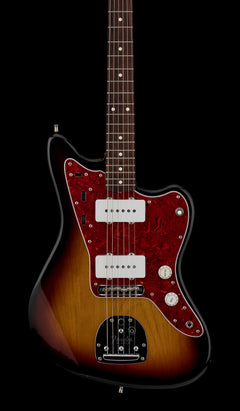 Used Fender MIJ JM66-80 Jazzmaster (1994) - 3-Color Sunburst #23507 with Original Hard Case
