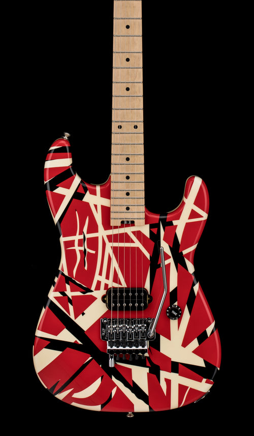 Used EVH Striped Series (2019) - Red with Black Stripes #00309