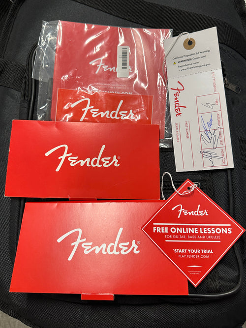 Used Fender 75th Anniversary Stratocaster (2021) - Diamond Anniversary #01635 with Original Gig Bag