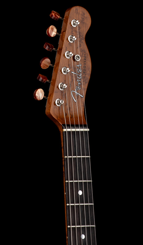 Used Fender Custom Shop Artisan Buckeye Double Esquire NOS - Aged Natural #31667 with Original Hard Case