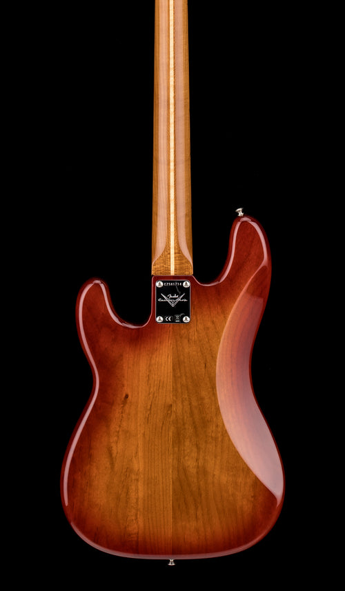 Used Fender Custom Shop Empire 58 Precision Bass NOS (2024) - Cherry Sunburst #81714 with Original Hard Case