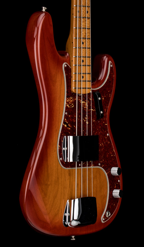 Used Fender Custom Shop Empire 58 Precision Bass NOS (2024) - Cherry Sunburst #81714 with Original Hard Case