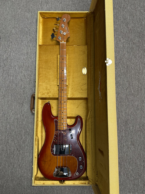 Used Fender Custom Shop Empire 58 Precision Bass NOS (2024) - Cherry Sunburst #81714 with Original Hard Case