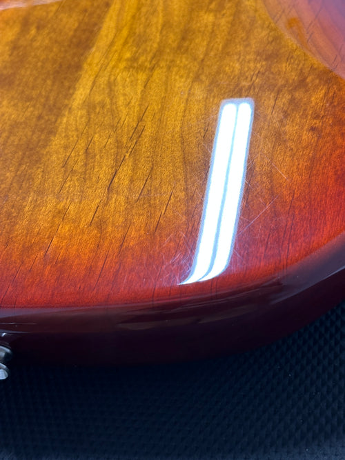 Used Fender Custom Shop Empire 58 Precision Bass NOS (2024) - Cherry Sunburst #81714 with Original Hard Case