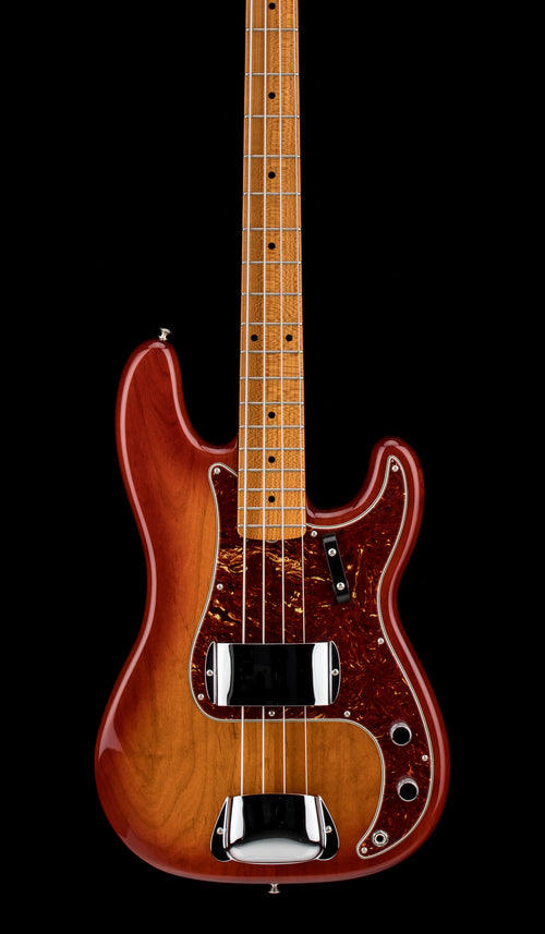 Used Fender Custom Shop Empire 58 Precision Bass NOS (2024) - Cherry Sunburst #81714 with Original Hard Case