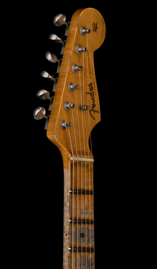 Used Fender Custom Shop Limited Edition Red Hot Stratocaster Super Heavy Relic - Super Faded Aged Lake Placid Blue (2023) #65181 with Original Hard Case