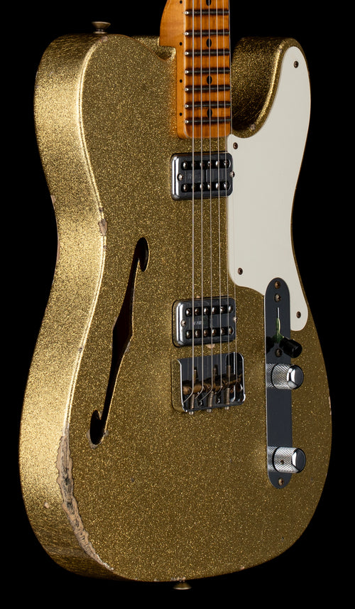 Used Fender Custom Shop Limited Edition Caballo Tono Ligero Relic (2022) - Aged Gold Sparkle #60639 with Original Hard Case