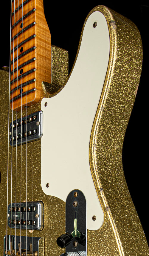 Used Fender Custom Shop Limited Edition Caballo Tono Ligero Relic (2022) - Aged Gold Sparkle #60639 with Original Hard Case