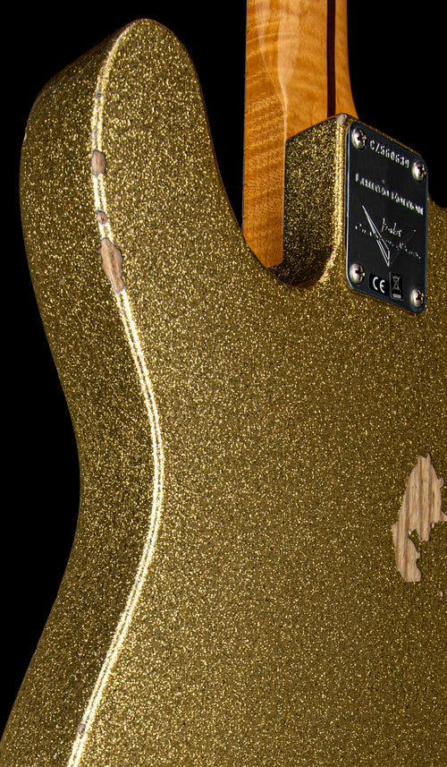 Used Fender Custom Shop Limited Edition Caballo Tono Ligero Relic (2022) - Aged Gold Sparkle #60639 with Original Hard Case