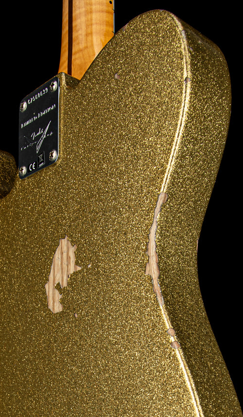 Used Fender Custom Shop Limited Edition Caballo Tono Ligero Relic (2022) - Aged Gold Sparkle #60639 with Original Hard Case