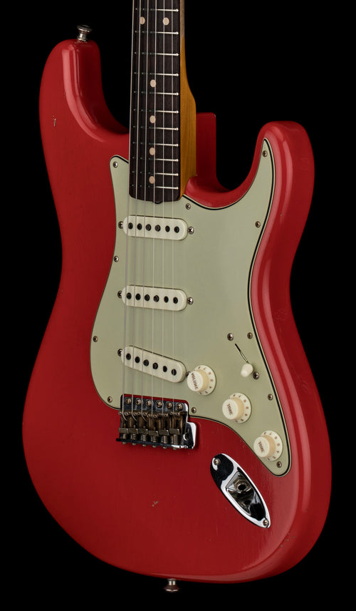 Used Fender Custom Shop LTD '62-'63 Stratocaster Journeyman Relic (2023) - Aged Fiesta Red #73472