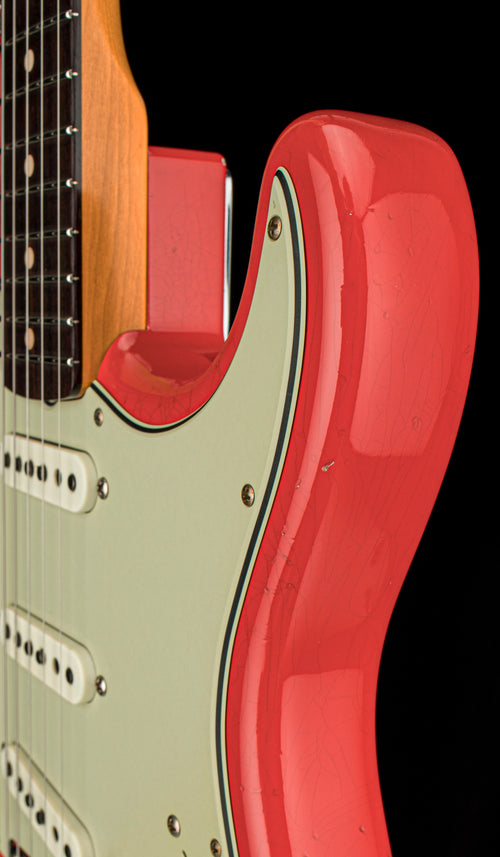 Used Fender Custom Shop LTD '62-'63 Stratocaster Journeyman Relic (2023) - Aged Fiesta Red #73472