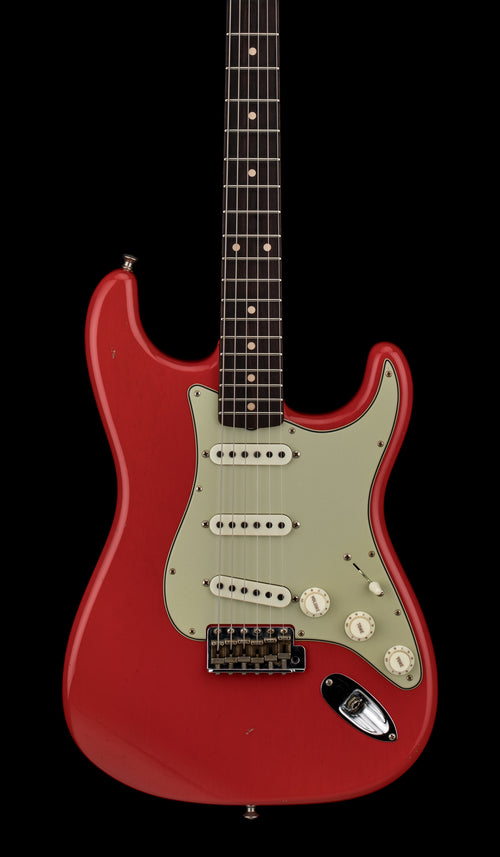 Used Fender Custom Shop LTD '62-'63 Stratocaster Journeyman Relic (2023) - Aged Fiesta Red #73472