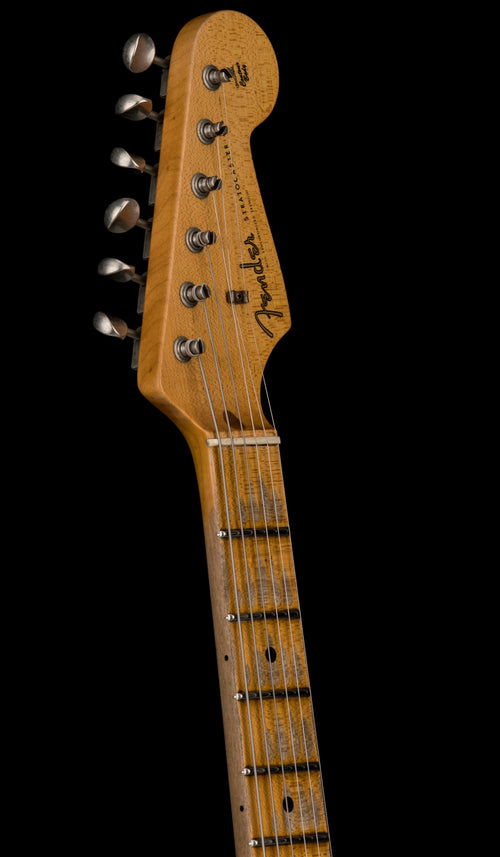 Used Fender Custom Shop LTD El Diablo Stratocaster Heavy Relic (2016) - Faded Taos Turquoise #28866 with Original Hard Case