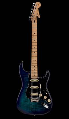 Used Fender Limited Edition Player Stratocaster HSS Plus Top (2021) - Blue Burst #67114