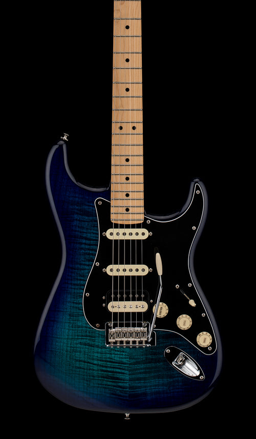 Used Fender Limited Edition Player Stratocaster HSS Plus Top (2021) - Blue Burst #67114