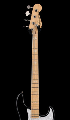 Used Fender USA Geddy Lee Jazz Bass - Black #01528 with Original Hard Case