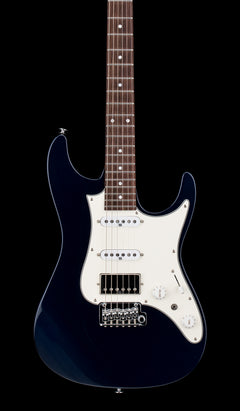 Used Ibanez Prestige AZ2204NW (2023) - Dark Tide Blue #24441 with Original Hard Case