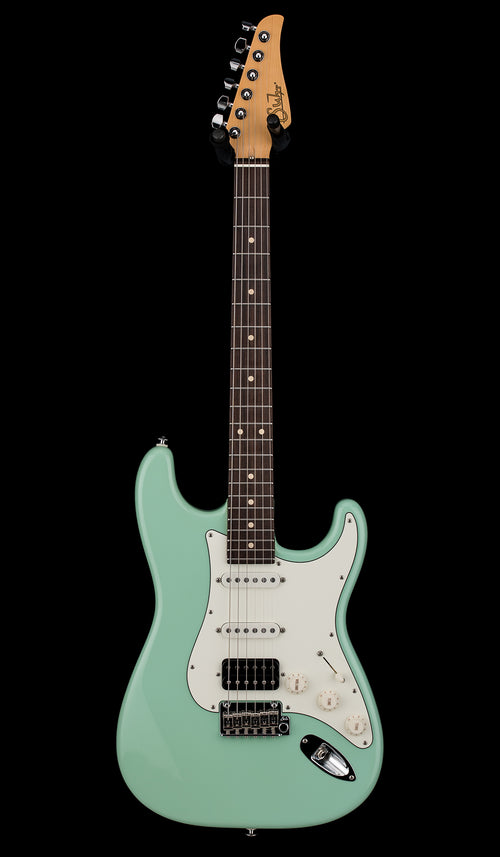 Used Suhr Classic S HSS - Surf Green #91753 with Original Gig Bag