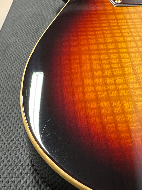 Used Tom Anderson Hollow T Classic (1995) - Sunburst #71895P with Original Hard Case