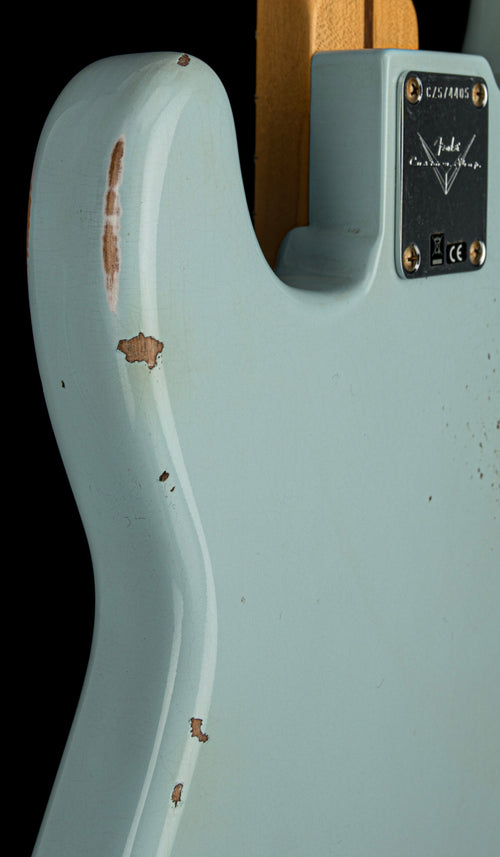 Fender Custom Shop 1958 Precision Bass Relic - Aged Sonic Blue #74405