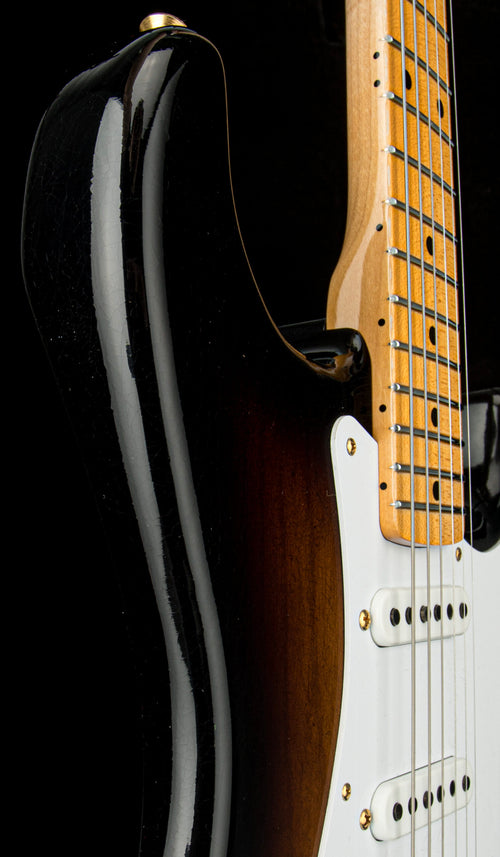 Fender Custom Shop Limited Edition 1954 Hardtail Stratocaster DLX Closet Classic - Wide Fade 2 Tone Sunburst #0376